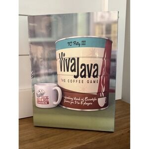 Viva Java Board Game The Coffee Game 2012 Dice‎ Hate Me Games New Sealed